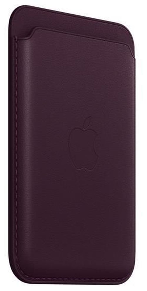 cumpără Husă pentru smartphone Apple iPhone Leather Wallet with MagSafe Dark Cherry MM0T3 în Chișinău 