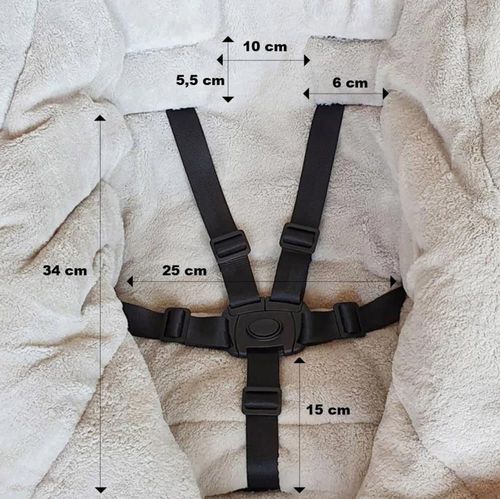 купить Аксессуар для колясок Petite&Mars 531830 Husa de iarna pentru carucior 3 in 1 Jibot Ocean Blue в Кишинёве 