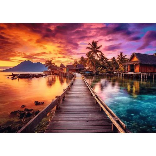 купить Пазл Trefl 10928 Puzzle 1000. Insula de paradis в Кишинёве 