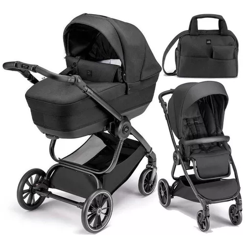 cumpără Сărucior pentru copii CAM SoloPerTe 2in1 TECHNO INFINITO 2023 ART966-T575/V90S black/black în Chișinău 