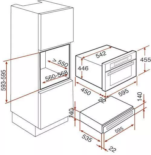 купить Шкаф для подогрева посуды Teka KIT CP 150 GS BK в Кишинёве 