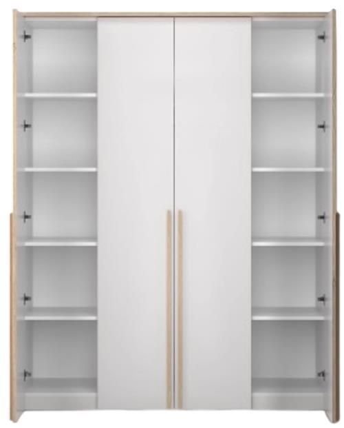 купить Шкаф Fabrik Home Marshal Корп Белый/ Белый жемчуг в Кишинёве 