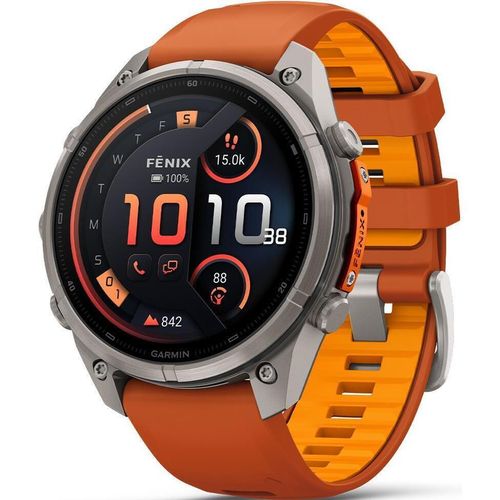cumpără Ceas inteligent Garmin Fenix 9 Pro, 47mm, inReach,Ti, Atmn/Sprk bd (010-04336-01) în Chișinău 