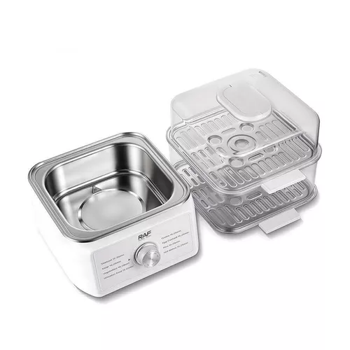 cumpără Aparat de gătit cu aburi Raf R.5431, 4.5L+3.8L, 1200W, White în Chișinău 