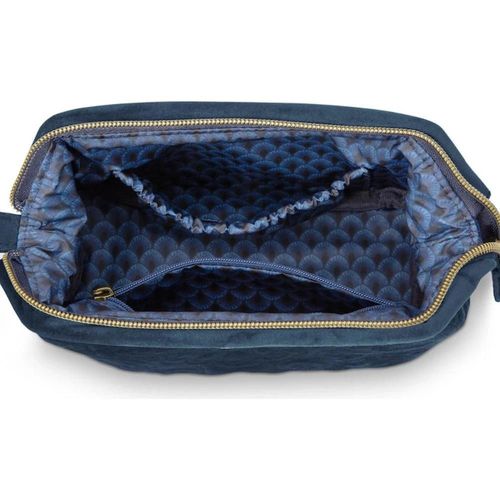 купить Несессер/косметичка Pip Studio 51.274.215 Cooper Cosmetic Purse Small Velvet Quiltey Days Blue 19x8.5x12cm в Кишинёве 