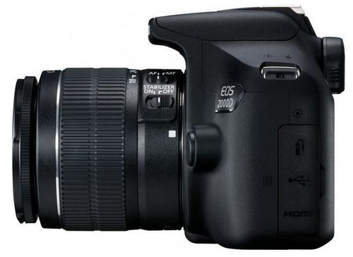 купить Фотоаппарат зеркальный Canon EOS 2000D 18-55 IS II (2728C008) в Кишинёве 