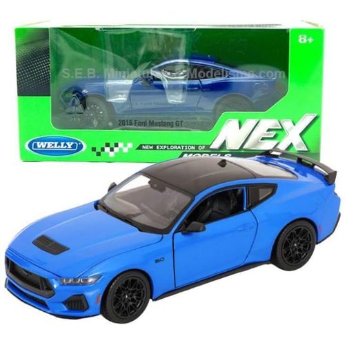 купить Машина Welly 24123 Mașina de colecție 2024 Ford Mustang GT 1:25 в Кишинёве 