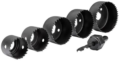 cumpără Set de tubulare, bite, duze Makita D-70203 Set 5 carote + adaptor lemn/gips 32-64mm în Chișinău 