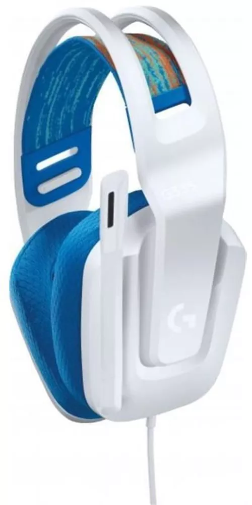 купить Наушники игровые Logitech G335 Wired Gaming Headset, White в Кишинёве 