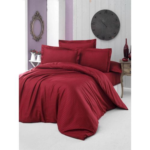 cumpără Textile de casă Cottony SLPSL Stripe Satin Bordo : Euro în Chișinău 