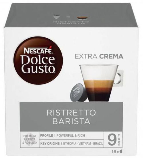купить Кофе Dolce Gusto SET Ristretto Barista 112g (16cap) + Latte Macchiato Caramel 145.6g (16cap) в Кишинёве 