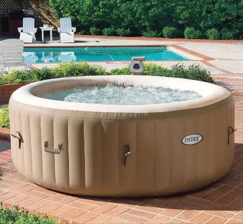 купить Бассейн с джакузи Intex 28428 Jacuzzi SPA 216x71cm, 1098L, 6 persoane в Кишинёве 