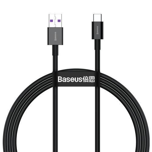cumpără Cablu telefon mobil Baseus CATYS-01 USB - TYPE-C, 66W, 1M, SUPERIOR BLACK în Chișinău 