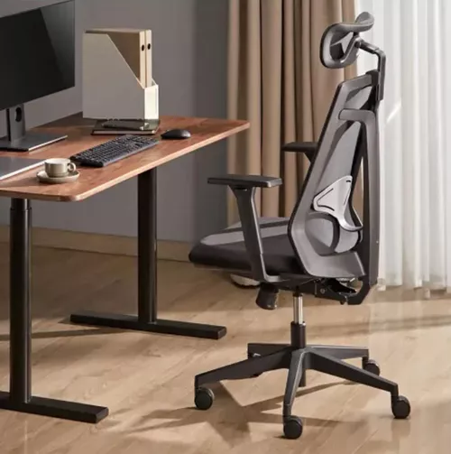 cumpără Fotoliu de birou Lumi CH05-40, Black în Chișinău 