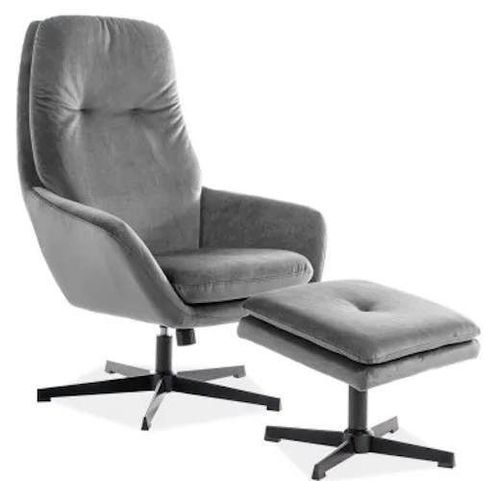 купить Кресло Signal Ford Velvet (Gray) в Кишинёве 