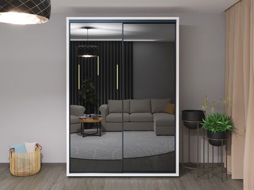 cumpără Dulap Bayro Murano 1600x2300x600 белый, купе în Chișinău 