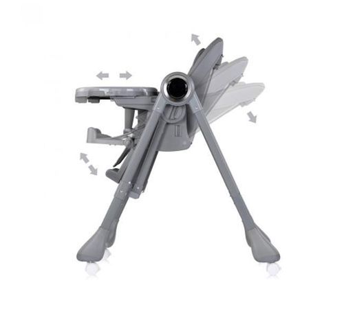 купить Стульчик для кормления Chipolino STHMA02601CH Стул-качели электр 2in1 Master Class Charcoal в Кишинёве 