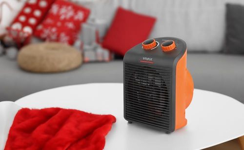 купить Тепловентилятор Vivax FH-2081 (Black/Orange) в Кишинёве 