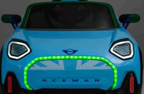 купить Электромобиль Richi JE1688/3 MINI Cooper, albastru в Кишинёве 