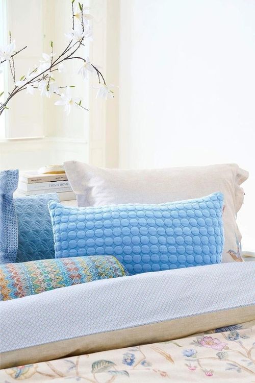 cumpără Set de perne si plapume Pip Studio 329626 Fill in the dots Cushion 40x60 Blue în Chișinău 
