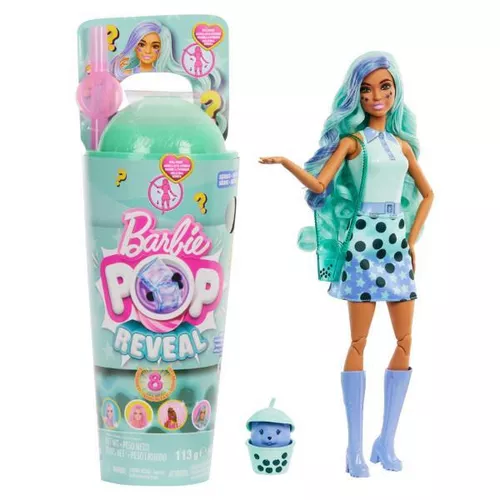 купить Кукла Barbie HTJ21 Ceai Verde, Bubble Tea series в Кишинёве 