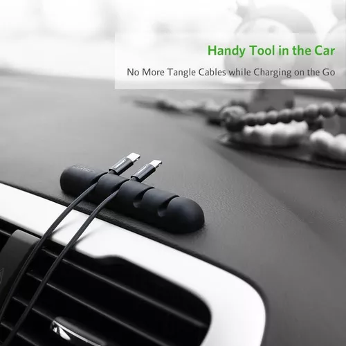 cumpără Accesoriu pentru aparat mobil Ugreen 30762 Cable Organizer 2 Pack, Black în Chișinău 