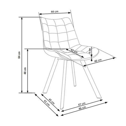 cumpără Scaun Halmar K332 negru în Chișinău 