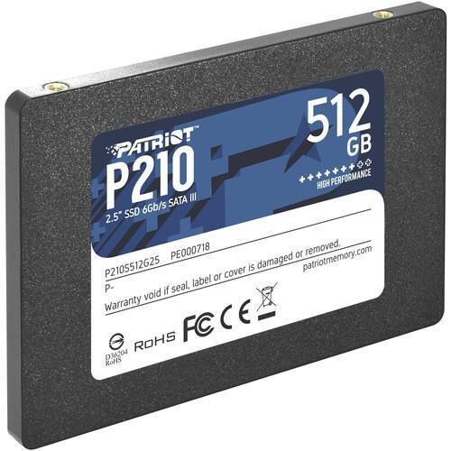 купить Накопитель SSD внутренний Patriot P210S512G25 в Кишинёве 