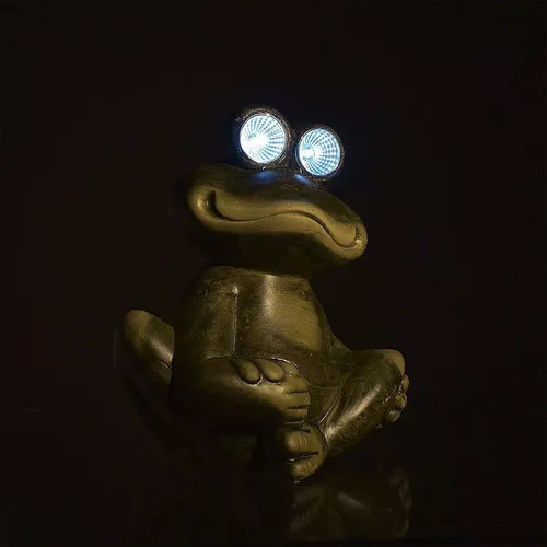 cumpără Aplică exterior Jumi L-596184 cu panou solar (forma broasca) în Chișinău 