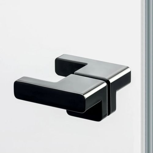 купить Душевая кабина New Trendy Eventa Black Chrome Rectangular L 100x90x200 8mm EXK-6159 в Кишинёве 