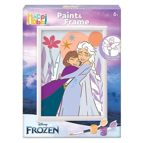 купить Картина по номерам As Kids 1038-41034 Pictură pe numere Frozen, Happi Hobbi, 1014D в Кишинёве 
