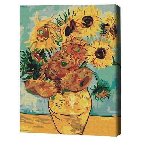 купить Картина по номерам BrushMe BS51337 Floarea Soarelui. Van Gogh в Кишинёве 