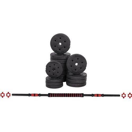 купить Гантель inSPORTline 4565 Set Haltera Si Gantere Ciment 22066 40 kg (box1,2) в Кишинёве 