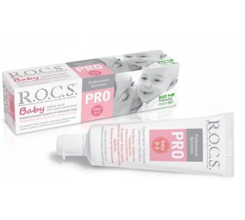 Зубная паста для малышей R.O.C.S. "PRO" (0-3 лет) 