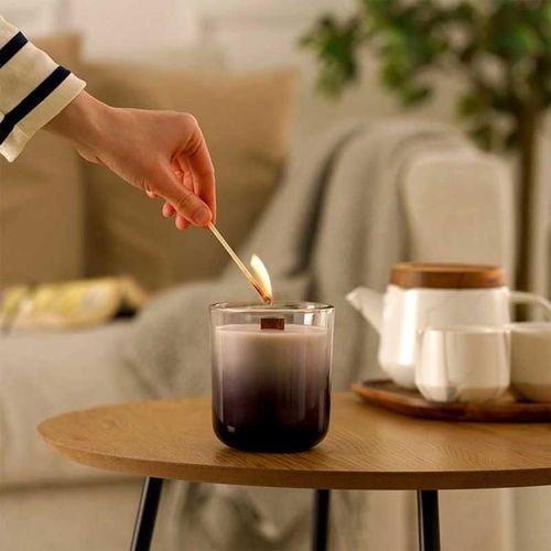 купить Свеча TAGU CandlePlace 3 cu trosnet si miros de semineu в Кишинёве 