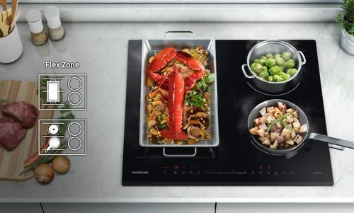 купить Духовой шкаф, варочная панель и вытяжка Samsung NV7B4245VAK/WT + NZ64R3747BK/WT + NK52FG455CC/UR в Кишинёве 