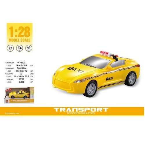 купить Машина Wenyi 630C 1:28 Mașină Taxi cu fricțiune в Кишинёве 