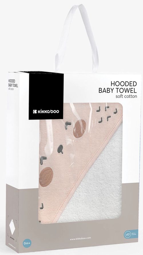 cumpără Accesoriu pentru baie Kikka Boo 31104010068 Prosop cu gluga Terry Hedge Hugs, 90x90cm în Chișinău 