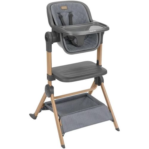 cumpără Leagăn Kikka Boo 31003020109 Patut si scaun de masa 2in1 Sleat Me Grey în Chișinău 