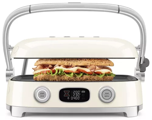 купить Гриль-барбекю электрический SMEG MGF01CREU в Кишинёве 