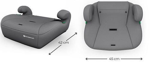 cumpără Scaun auto KinderKraft Comfort UP 2 Plus i-Size grey KCCOUP02GRYPL00 în Chișinău 