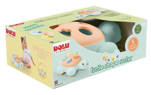 купить Головоломка Dolu 6116 Sorter Broasca Testoasa albastru, 61500 в Кишинёве 