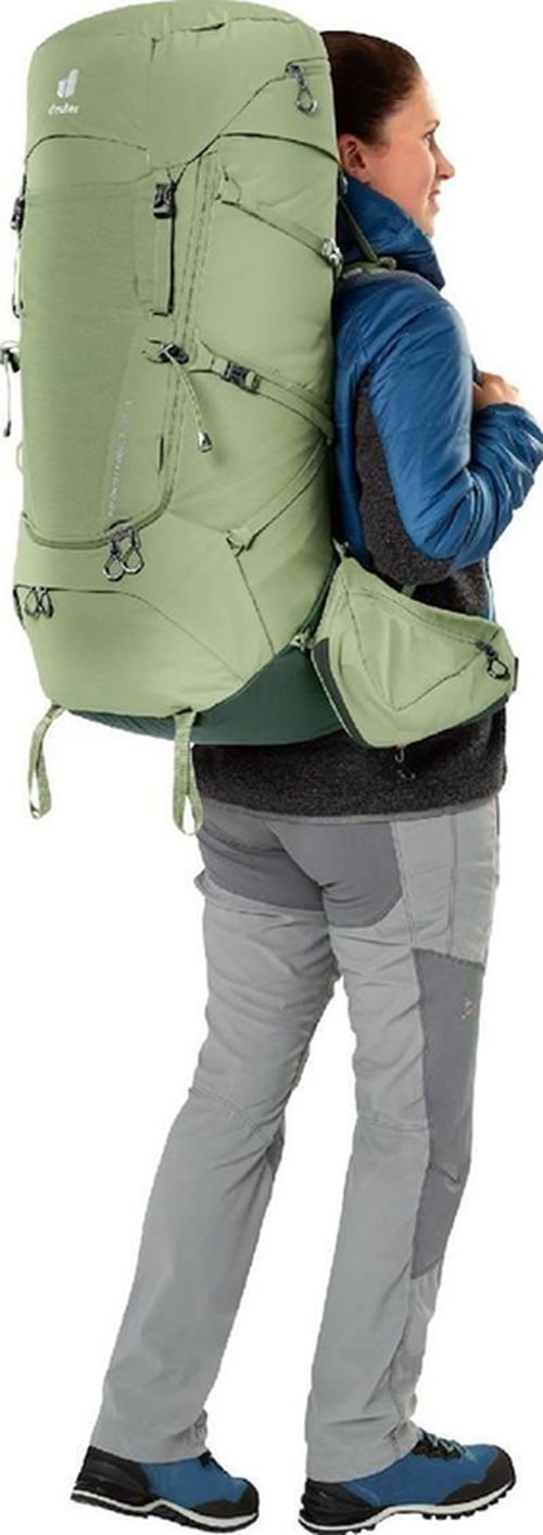cumpără Rucsac turistic Deuter Aircontact Core 55+10 SL SL grove-ivy în Chișinău 