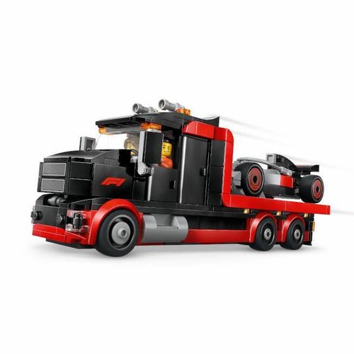 cumpără Set de construcție Lego 60493 City: Camion demonstrativ F1 cu o mașină de curse Audi F1 în Chișinău 