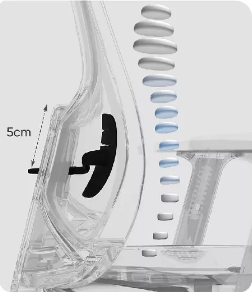 cumpără Fotoliu de birou Deli CDMV02, сетка и обивка, белое în Chișinău 