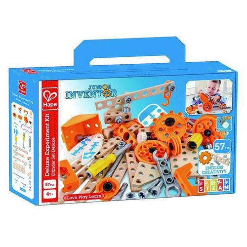 купить Конструктор Hape E3032 Set cu unelte Tânăr Inventator în cutie в Кишинёве 