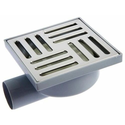 купить Душевой трап Aniplast TQ5112EU orizontal, Ø50mm, grate din inox, 150x150mm, uscat в Кишинёве 