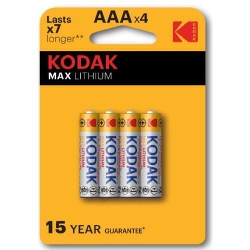 купить Батарейка Kodak 30411524 ULTRA Lithium AAA batteires (4 pack) в Кишинёве 