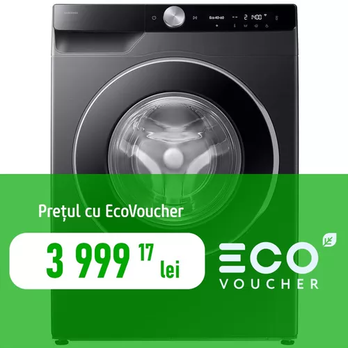 купить Стиральная машина с фронтальной загрузкой Samsung WW90DG6G94LBU4 в Кишинёве 