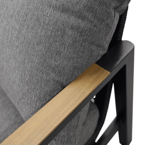 cumpără Mobilier pentru grădină Deco Canapea Terasa Kansas Grey (XN18126) în Chișinău 